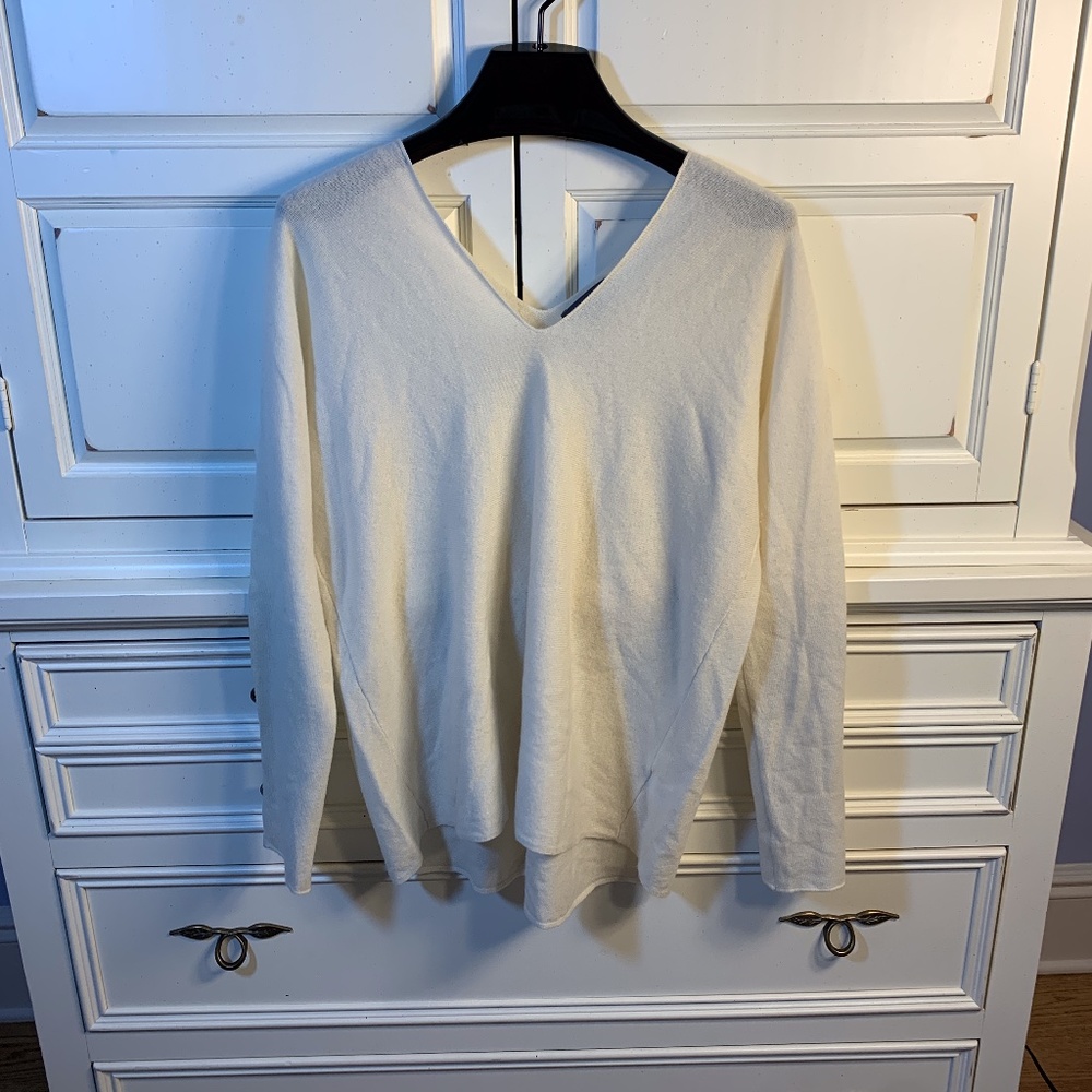 Vince V Neck Cashmere Sweater